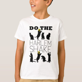 T-shirt Cats doing the Harlem Shake