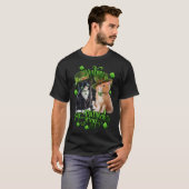 T-shirt Cats St Pat's Paddy Patrick Day's Happy St Cat Tri (Devant entier)