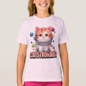 T-shirt Catstronaut (Devant)