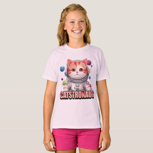 T-shirt Catstronaut (Devant entier)