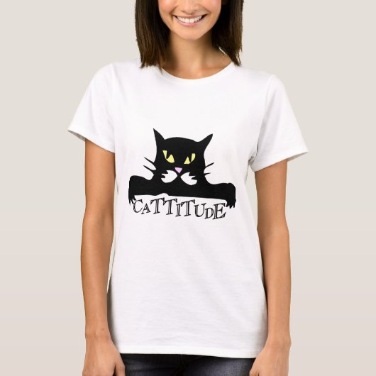 T-shirt cattitude (Devant)