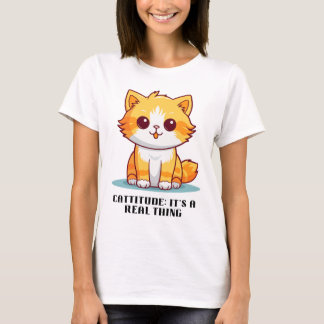 T-shirt Cattitude : C'est une vraie chose