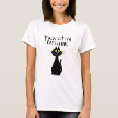 T-shirt Cattitude de la tendance (Devant)