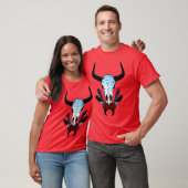 T-shirt cattle skull (Unisexe)