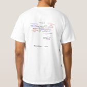 T-shirt : catullus 85 explicité (Dos)