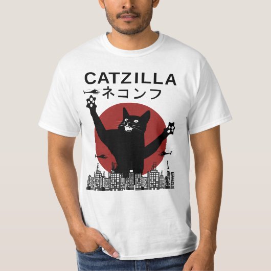 T-SHIRT CATZILLA (Devant)
