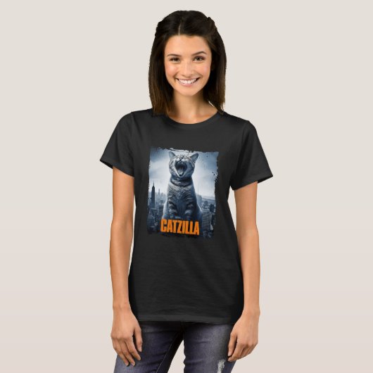 T-shirt Catzilla (Devant entier)