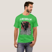 T-shirt Catzilla ami vintage (Devant entier)