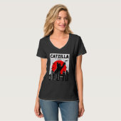 T-shirt Catzilla Ca Cat Cat Tee (Devant entier)