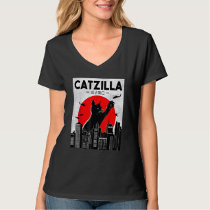 T-shirt Catzilla Ca Cat Cat Tee