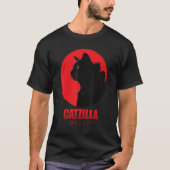 T-shirt Catzilla Funny Cat Shirt, Funny Cat (Devant)
