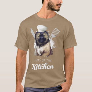 T-shirt Caucasian Shepherd Dog King of the Kitchen Cooking