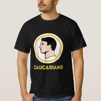 T-shirt Caucasiens Drôle Vintages Caucasiens Fierté