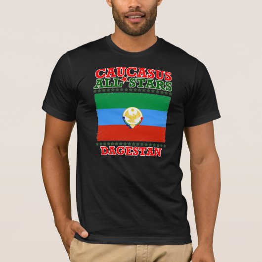 T-Shirt Caucasus All Stars Dagestan (Devant)
