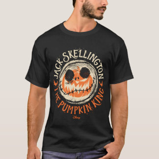 T-shirt Cauchemar avant Jack Ellington roi des citrouilles