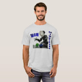 T-shirt Cauchemar de robot (Devant entier)