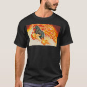 T-shirt Cauchemar flamboyant (Devant)
