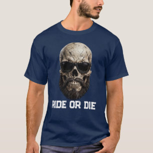 T-shirt Cauchemar Masque de démon japonais Oni cornes