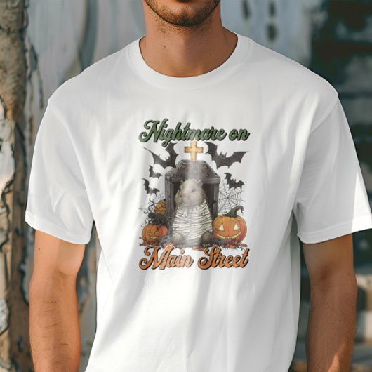 T-shirt Cauchemar sur Main Capybara Halloween Funny T-Shir