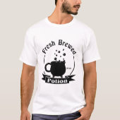 T-shirt Cauldron Cup Design Potion Fraîche (Devant)