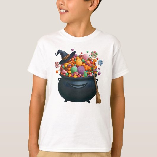 T-shirt Cauldron De Giggle & Gummies (Devant)