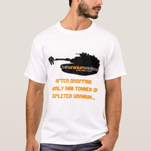 T-shirt Cause et effet : Le front unilatéral (Devant)