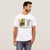 T-shirt Cause mortelle de tendance de John Stuart Mill des (Devant entier)
