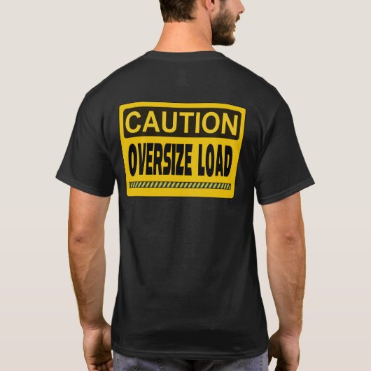 T-shirt Caution (Dos)