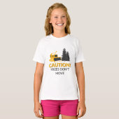 T-shirt Caution Trees (Devant entier)