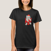 T-shirt Cavachon Christmas Pocket for Cavachon (Devant)