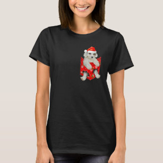 T-shirt Cavachon Christmas Pocket for Cavachon