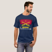 T-shirt Cavalerie Arkansas (Devant entier)