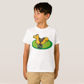 T-shirt Cavalier à ressort de cour de récréation (Devant entier)