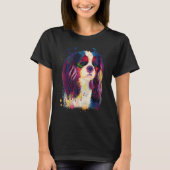 T-shirt Cavalier Beautiful Look Splash Painting (Devant)