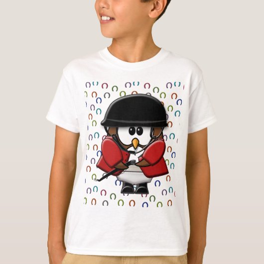 T-shirt cavalier chouette (Devant)