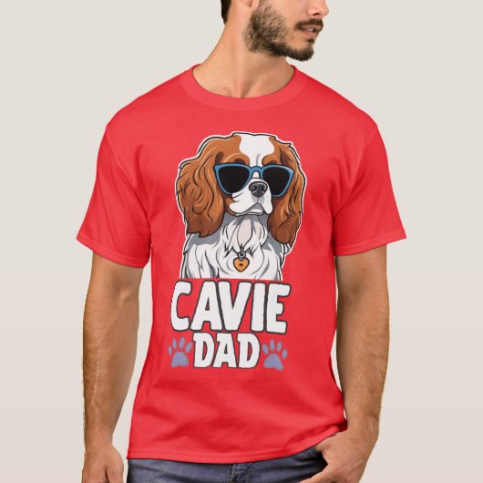 T-shirt Cavalier Dad Classy1 girl (Devant)