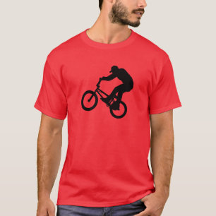 T-shirt Cavalier de BMX
