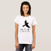 T-shirt Cavalier de cheval en noix de coco Monty Python Me (Devant entier)