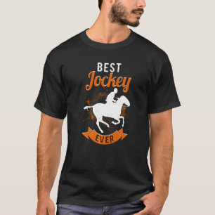 T-shirt Cavalier de course de chevaux Cavalier de course d