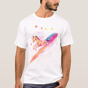 T-shirt Cavalier de la Galaxie Licorne (1)