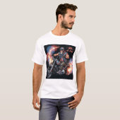 T-shirt Cavalier de la liberté (Devant entier)