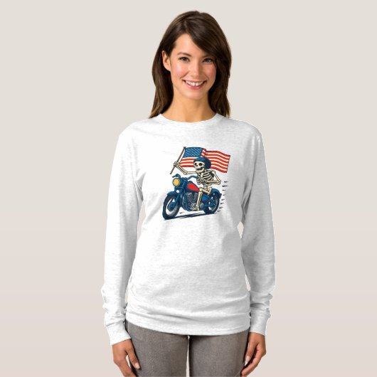 T-shirt Cavalier de la liberté (Devant entier)