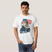 T-shirt Cavalier de la liberté (Devant entier)