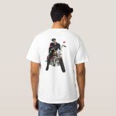 T-shirt Cavalier de la mort de Harley (Dos entier)