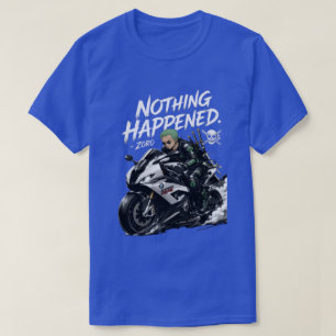 T-shirt Cavalier de Moto Maître d'Épée d'Anime