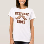 T-shirt Cavalier de moustache (Devant)