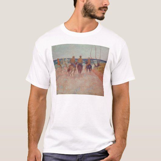 T-shirt Cavalier de Paul Gauguin | sur la plage 1902 (Devant)