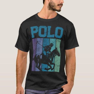 T-shirt Cavalier de polo Joueur de polo Équitation