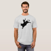 T-shirt Cavalier de rodéo (Devant entier)