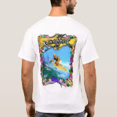 T-shirt Cavalier de tube (Dos)